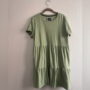 GAP Light Green V-Neck Top